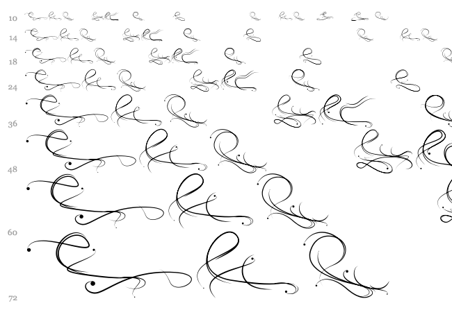 Eau de rose font waterfall